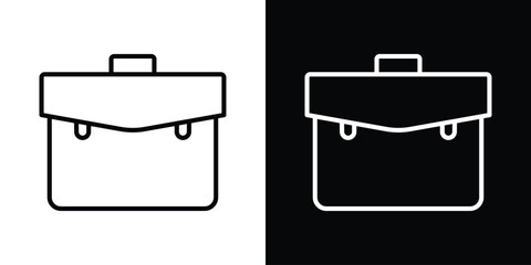 Canvas Print - briefcase icon graphic vector set for ui design