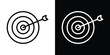 © Creatives - Target icon Graphic vector set for ui design