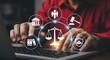 © Shabbir - Online Legal Services Justice Scales Law Firm Technology Client LegalTech Lawyer Digital
