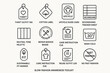 © Ira - Slow fashion awareness toolkit icons for sustainable clothing practices