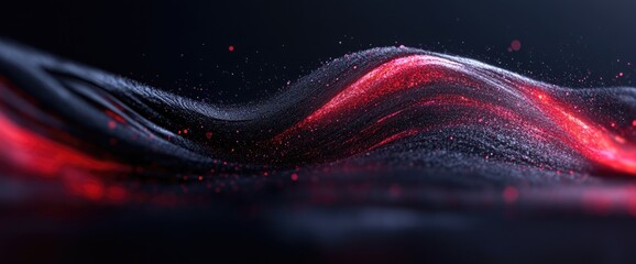Wall Mural - wavy abstract
