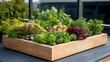 © imookz - Fresh Vegetables in Wooden Box on Kitchen Counter