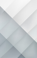 Wall Mural - White and grey gradient color background with creative modern geometric shape pattern lines 