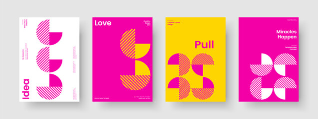 Wall Mural - modern poster layout. creative report design. abstract business presentation template. flyer. brochu