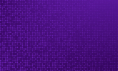 Wall Mural - Purple Dot Randomus isolated in black background.Dot Randomus on abstract background. Usable for design background - Vector Illustration