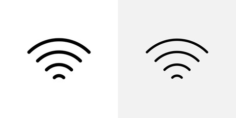 Wall Mural - signal icon vector symbol for mobile apps and website ui designs.