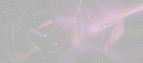 Poster - Transparent soft rainbow glow with sparkles and pastel lights. Gentle dreamy effect for beauty designs, overlays, or magical mood backgrounds.

