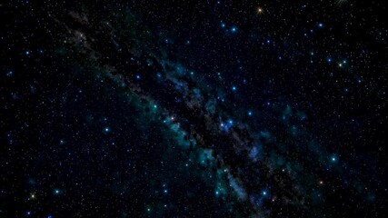 Wall Mural - arafed image of a galaxy with stars and a black background