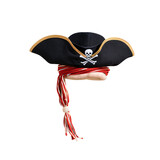 pirate hat isolated on transparent background