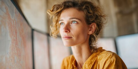 Leinwandbilder - Modern Geospatial Analyst Woman Programming and Monitoring Data in High-Tech Control Room for Security and Intelligence Operations