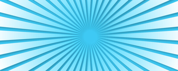 Canvas Print - blue sunburst pattern abstract background. blue sunburst pattern background vector illustration. spi