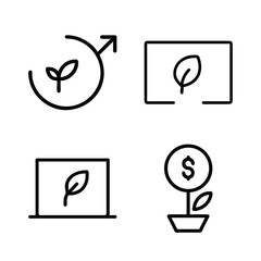 Wall Mural - vector set of clock icons and arrow symbols for web design