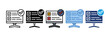 © Vinobocil85 - Compliance Monitor Icon Element For Design