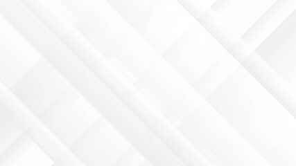 Wall Mural - White abstract background with diagonal geometric layers