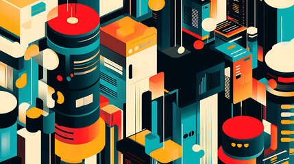 Wall Mural - dealing with heterogeneous data sources