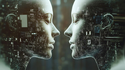 Wall Mural - how digital twins use iot data to predict failures