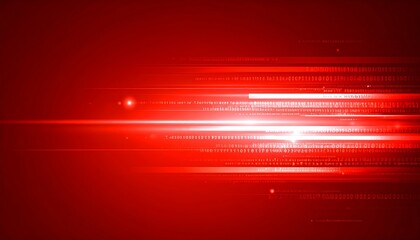 business, abstract red background, blur computer code