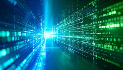business, abstract background, blur computer code
