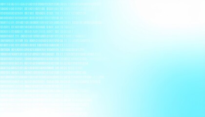 business, abstract blue background, blur computer code