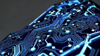 Poster - Explore intricate circuit designs that showcase technology and innovation in electronics
