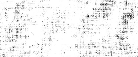 Wall Mural - vector grunge black and white grunge halftone pattern texture effect