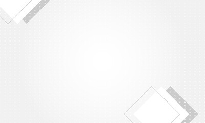 Wall Mural - Black and white modern square lines pattern dot style background vector design