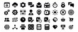 © pixelVista - Collection of diverse glyph icons for web design