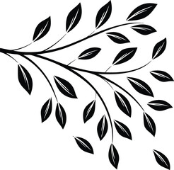 autumn leaves blowing, windy weather doodle, stormy nature icon, cartoon hurricane vector, falling f