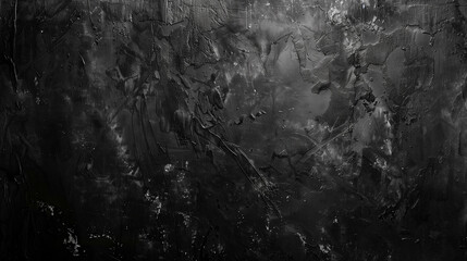 Poster - Black background. Dark grey black slate background or texture.