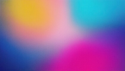 Fototapete -  vibrant mesh texture with multicolor gradient blend of pink, cyan, purple, yellow, and blue tones perfect abstract background for web design, branding, poster, or modern print layout
