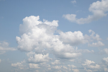 Wall Mural - summer storm clouds .landscape of summer clouds.