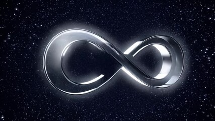 Wall Mural - Eternal Loop Glowing Among Stars