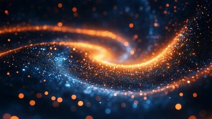 Leinwandbilder - Cosmic Dance of Light and Energy: A mesmerizing display of celestial artistry unfolds, where radiant energy and vibrant particles intertwine.