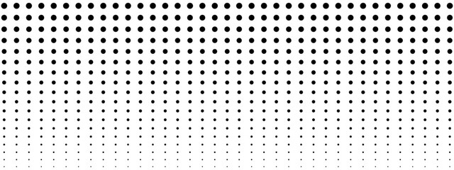 Wall Mural - dotted pattern. background with halftone gradient effect. abstract geometric print with different si