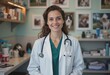 © Aliaksandr Barouski - Smiling veterinarian in a clinic, ready to care for pets and animals