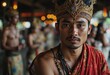 © Aliaksandr Barouski - Balinese man in traditional dress celebrating Galungan festival