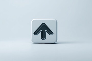 Aufkleber - Upload Icon Indicating Failure With a Dynamic Design and an Open Right Side