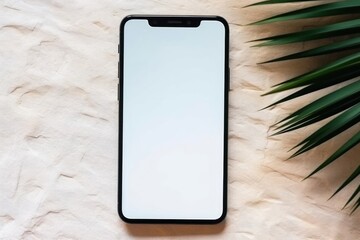Canvas Print - smartphone table portability electronics.