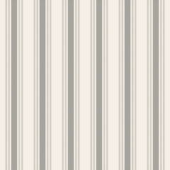 Wall Mural - Vertical Ticking Stripes Beige Colors Seamless Vector Pattern Background