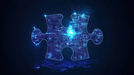Digital Puzzle Piece