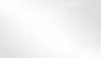 Wall Mural - abstract dotted background in white and grey tones, creating soft visual effect