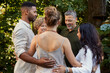 © Rido - People hugs in circle with solidarity and gratitude