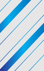 Wall Mural - Grey and blue gradient stripes lines background 