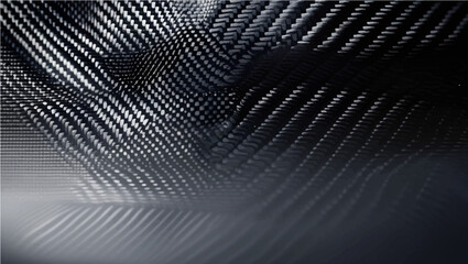 Abstract dark blue background with a web of binary code patterns, illustrating the intricate design of data technology