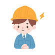© Ita - illustration design of an electrical engineer