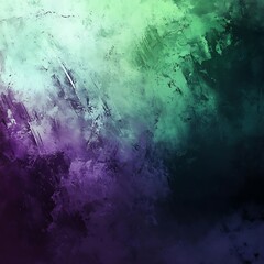 Wall Mural - abstract green and purple textured background.