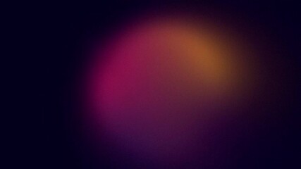 Wall Mural - abstract pink, orange and purple pulsating sphere, blurry gradient looping animated background