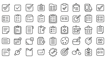Vector business web icons set for mobile communication design