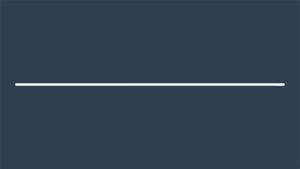 Minimalist white line element isolated design concept with transparency for various creative projects