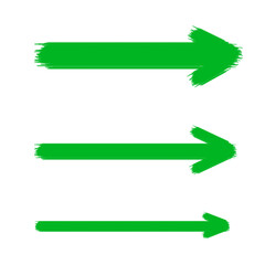 Wall Mural - set of arrows